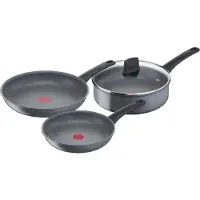 Tefal Healthy Chef Koekenpannenset 24 + 28 cm + hapjespan 24 cm + deksel