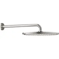 GROHE Rainshower Cosmopolitan 310 hoofddouche met muursteun ø31 Supersteel