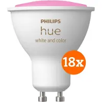 Philips Hue White and Color GU10 18-pack