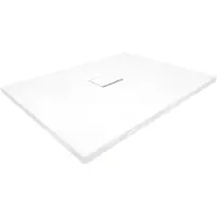 Villeroy & Boch squaro infinity rechthoekige douchevloer 120x90x4 cm stone white