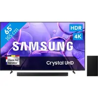 Samsung 65" Crystal UHD U8070F (2025) + HW-B66CF Noir