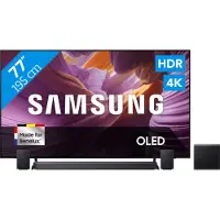 Samsung 77" OLED 4K S85F (2025) + HW-Q930F Zwart