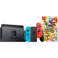 Nintendo Switch Rood/Blauw + Mario Party Jamboree