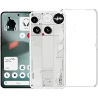 Nothing Tech Nothing Phone (3) 256GB Wit 5G + Just in Case Back Cover Transparant