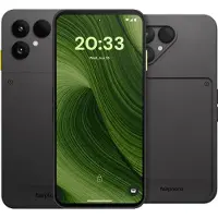 Fairphone 6 256GB Zwart 5G + 6 Protective Back Cover Zwart