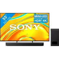 Sony Bravia 5 55" XR Mini-led (2025) + Bravia Theatre Bar 6 Zwart