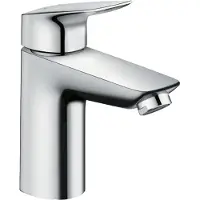 Hansgrohe Logiss wastafelkraan 100 met waste chroom 71100000