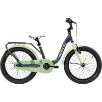S'Cool Nixe 18 Inch 1 Speed Terugtrap Rem, Grijs/groen