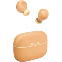 Hama Bluetooth oordopjes "Freedom Buddy II", TWS, earbuds, spraakcommunicatie, Goud