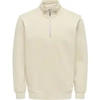 Only & Sons Sweatshirt 'ONSConnor' lichtbeige