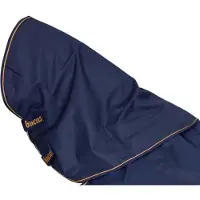 Bucas Halsstuk Irish Turnout Combi 50gr Donkerblauw-goud - 155/208