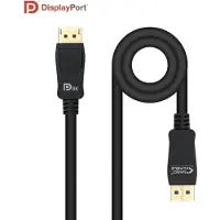 Nanocable Kabel DisplayPort NANOCABLE 10.15.2501 Zwart 1,5 m (1,5 m)