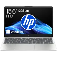 HP 15,6" FHD IPS zilveren laptop R5-7430U 32 GB/512 GB SSD Win11 15-fc0063ng