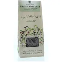 Biologische kiemerij De Peuleschil Brassicamix zaad125 gram