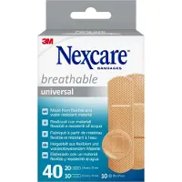 3M Nexcare Breathable Universal 40 St Pleister