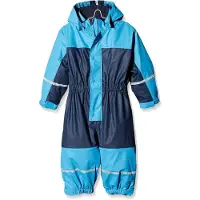 Playshoes Overall marine / lichtblauw / zilver
