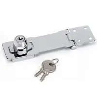 Masterlock 725EURD - Overvalslot - Verchroomd Staal - 118 mm - Zilver