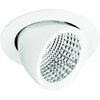 Performance In Lighting LED Inbouwspot Ø125mm | 20W 3000K 1960lm 830 | IP20 Wit