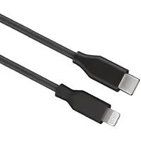 Goobay Lightning - USB-C kabel | USB2.0 | PD 18W | zwart | 0,50 meter