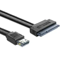 DeLOCK HDD Aansluitkabel 0.5 m Zwart