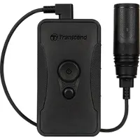 Transcend Bodycam 64G DrivePro Body60, Non-LCD, Cylindrical Camera