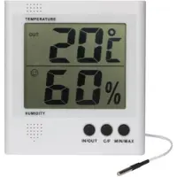 Velleman Weerstation - 1x AAA-batterij (excl.) -