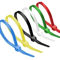 Perel Set van 300 kabelbandjes
