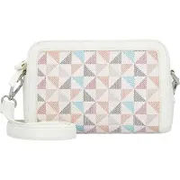 Gabor Schoudertas 'Meria' lichtblauw / antraciet / pink / wit