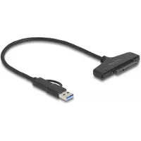 DeLOCK USB to SATA 6 Gb/s Converter with USB Type-C or USB Type-A connector