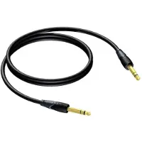 Procab Jack kabel - Jack 6,3 mm male naar Jack 6,3 mm male - Stereo -