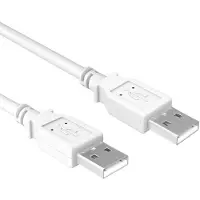Goobay USB A naar USB A kabel | 3 meter | USB 2.0 (100% koper, Grijs)