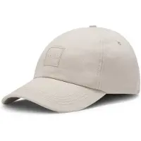BOSS Pet van katoenen twill met logopatch