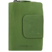 Jack kinsky Aruba Portemonnee Leder 14 cm groente