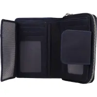 Jack kinsky Aruba Portemonnee Leder 14 cm blauw