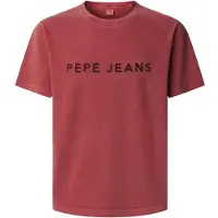 Pepe Jeans Shirt 'MEYER' rood / zwart