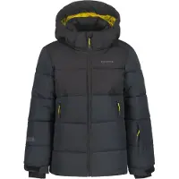 Icepeak Sportjas 'LOUIN' antraciet / zwart