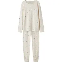 Name it Nachtkledij lichtbeige / blauw / lavendel