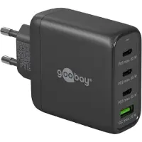 Goobay 3x USB C + 1x A oplader - 68 watt
