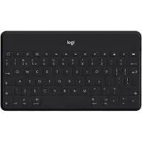 Logitech Keys-To-Go Black Bluetooth QWERTY Deens, Fins, Scandinavisch, Zweeds (DK), Tablet toetsenbord, Zwart