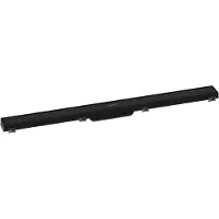 Hansgrohe RainDrain Match douchegoot afwerkset 90cm Mat Zwart