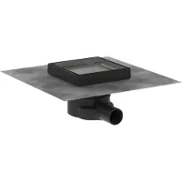 Hansgrohe RainDrain Point douchegoot 15cm RSV Look Betegelbaar rooster