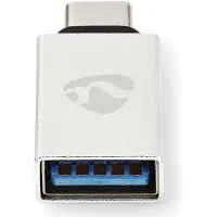Nedis USB C naar USB A adapter | | USB 3.0 (Zilver)