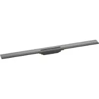 Hansgrohe RainDrain Flex douchegoot afwerkset inkortbaar 100cm Brushed Black Chrome