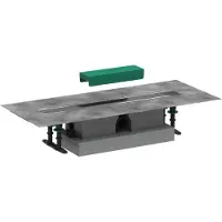 Hansgrohe uBox Standard installatieset voor douchegoten 60cm voor Raindrain Match of Rock