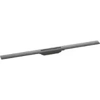 Hansgrohe RainDrain Flex douchegoot afwerkset inkortbaar 100cm Brushed Black Chrome