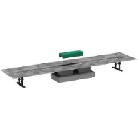 Hansgrohe uBox Flat installatieset voor douchegoten 120cm voor Raindrain Match of Rock