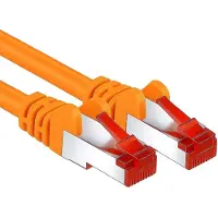 Goobay 7,5m CAT 6 patchkabel, S/FTP (PiMF), oranje