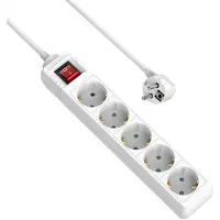 Allteq Stekkerdoos - 5-voudig -