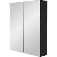 Storke Reflecta spiegelkast 65 x 75 cm Mat Zwart