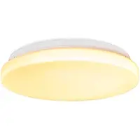 Nedis SmartLife Plafondlamp | Wi-Fi | RGB / Warm tot Koel Wit | Rond | Diameter: 260 mm | 1820 lm | 3000 - 6500 K | IP20 | Energieklasse: F | Android / IOS